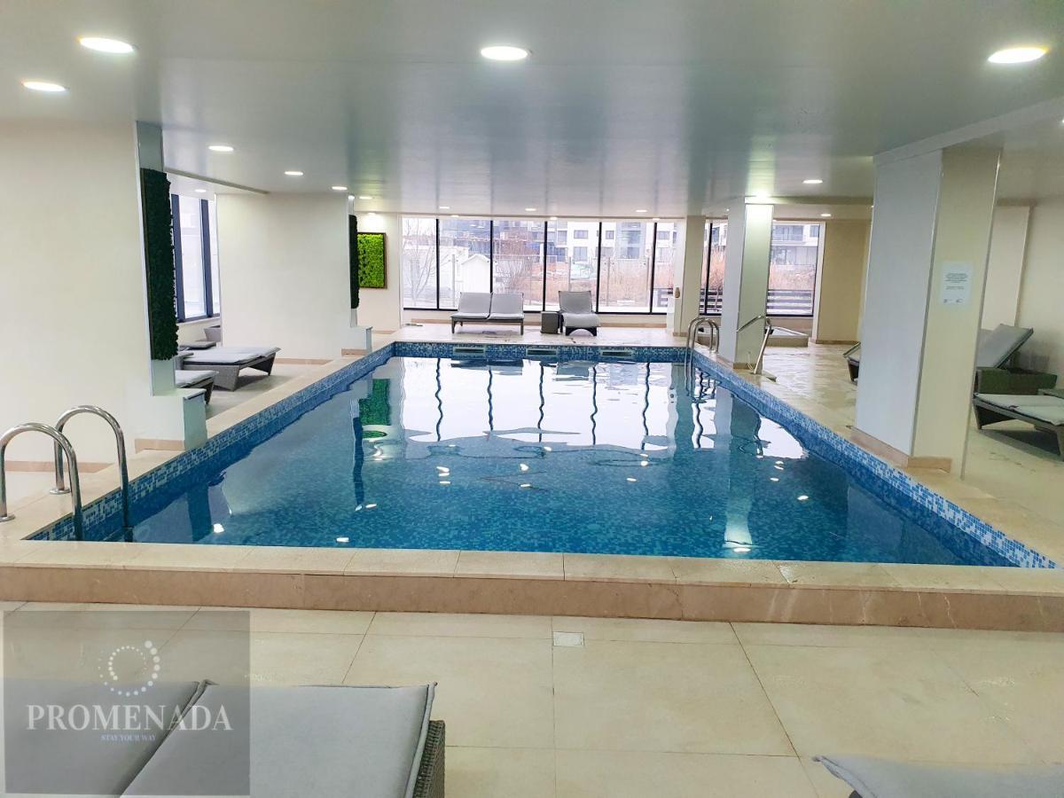 Blue Lagoon Aparthotel Pool & Spa Mamaia Nord ナボダリ エクステリア 写真